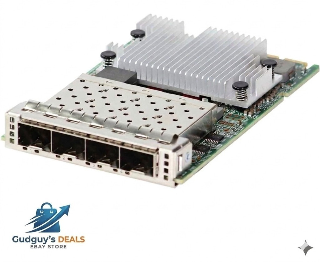 Dell Broadcom 57504 Quad Port 25GbE SFP28 OCP 3.0 Network Card X1KR4 New Dell Broadcom 57504 Quad Port 25GbE SFP28 OCP 3.0 Network Card X1KR4 New