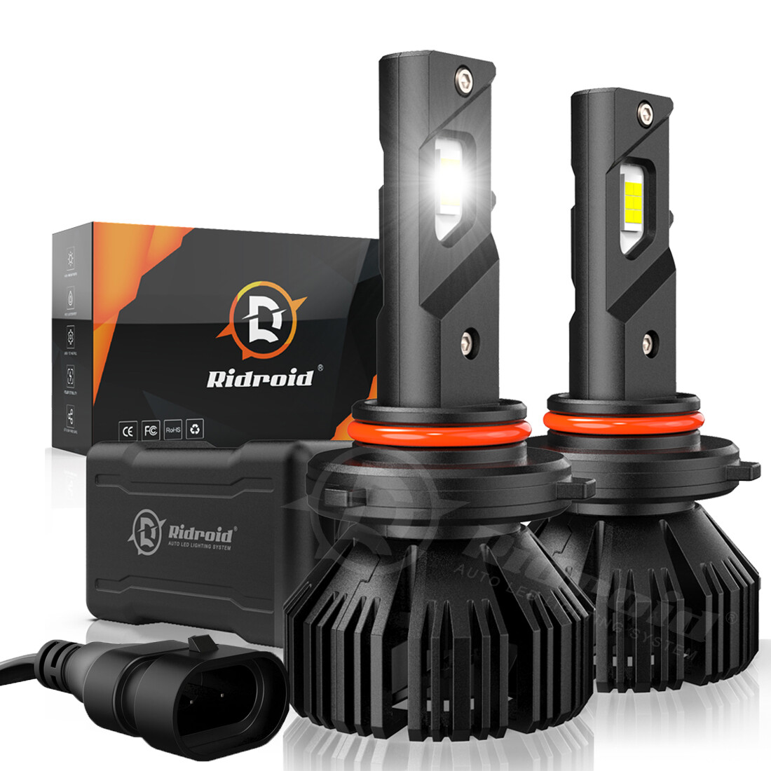 CANBUS 9005 LED Headlight Super Bright Bulbs Kit White 24000LM High/Low Beam HB3