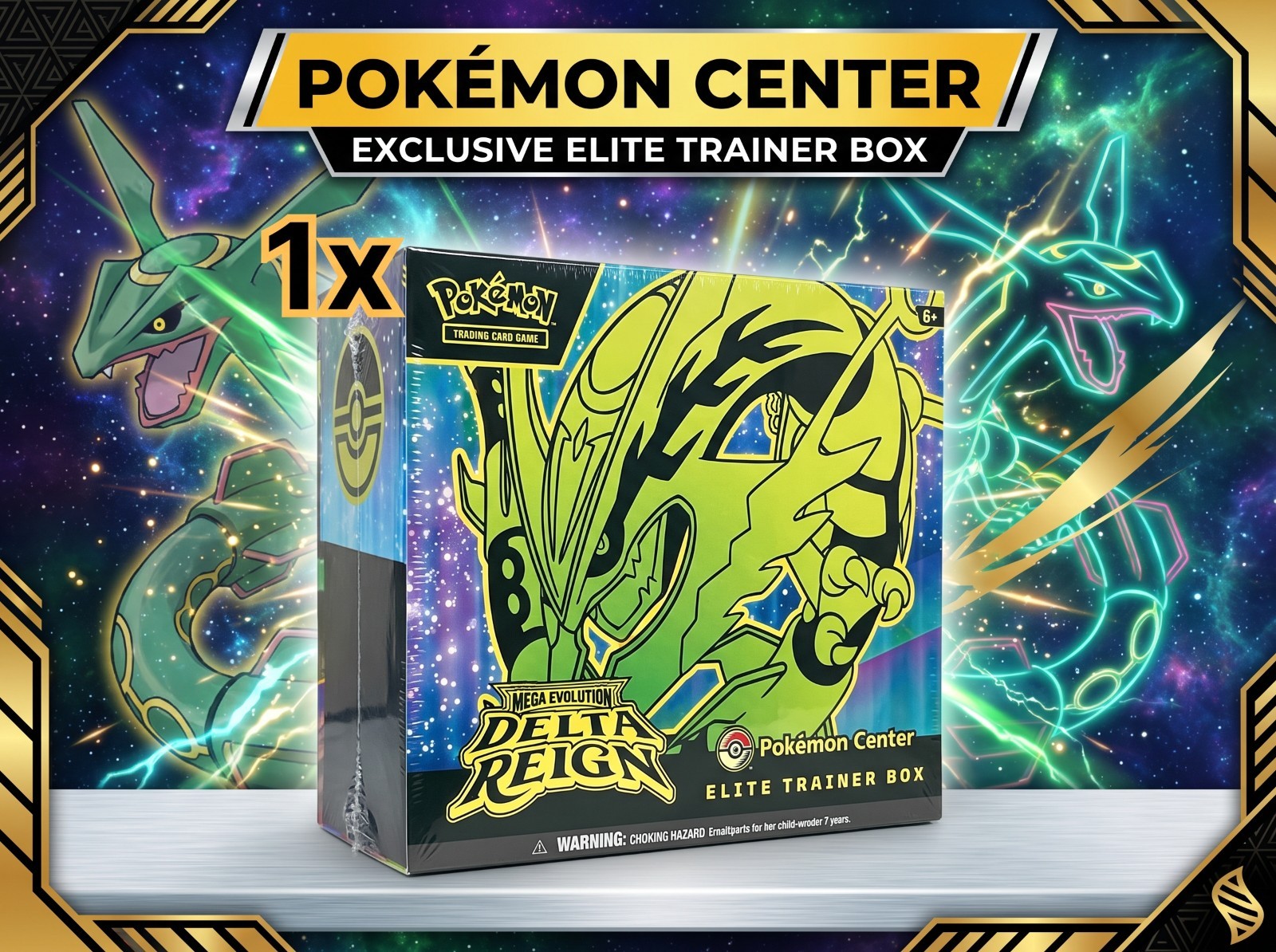 [PRESALE] Pokemon Delta Reign Pokemon Center Exclusive ETB 11/6 Confirmed