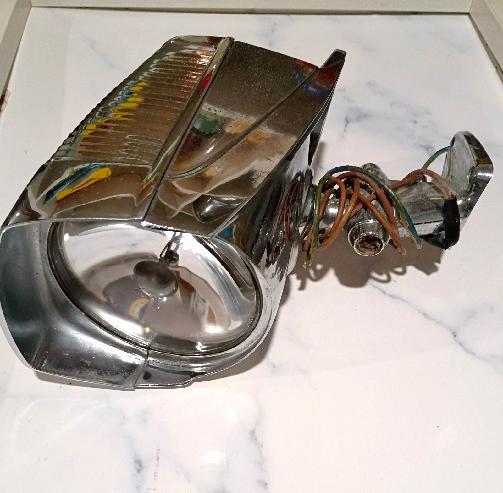 Vintage 1950’s-60’s Nu-Vue Spotlight/Side Mirror