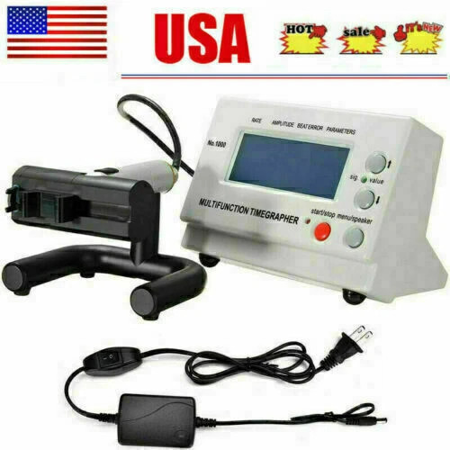 Weishi 1000~1900 Timegrapher Watch Timing Machine for Mechanical Watches US Plug