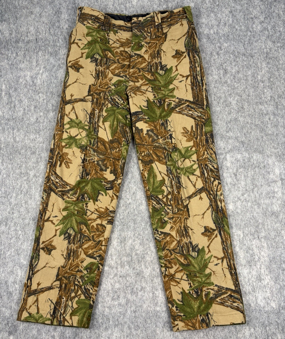 Vintage Woolrich Pants Mens 36x32 100% Wool Realtree Camo Made in USA Hunting