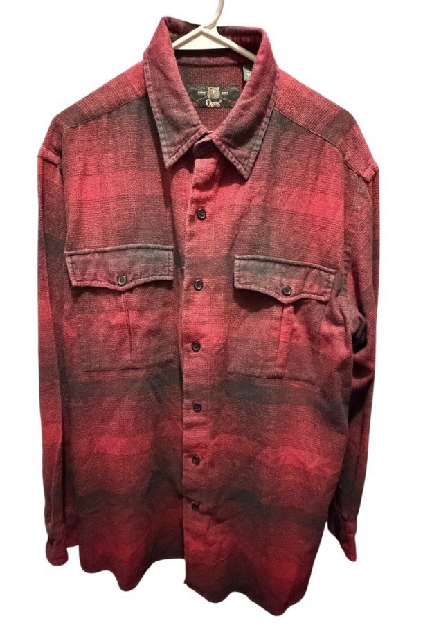 Vintage ORVIS HEAVY FLANNEL SHIRT JACKET POCKETS PLAID RED MENS SIZE Medium Vintage ORVIS HEAVY FLANNEL SHIRT JACKET POCKETS PLAID RED MENS SIZE Medium