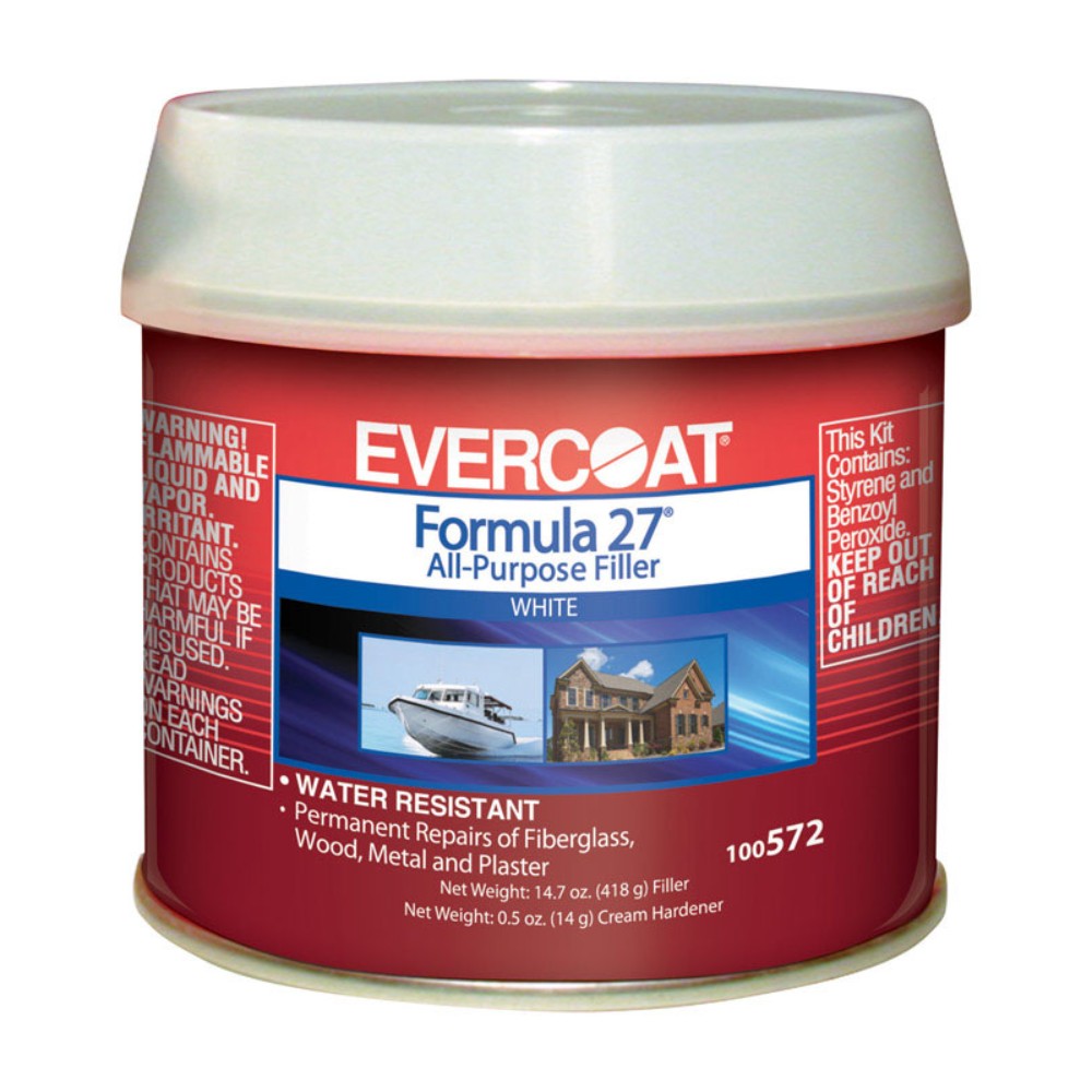 Evercoat 100572 Formula 27 All Purpose Filler Water Resistant 0.5 pt