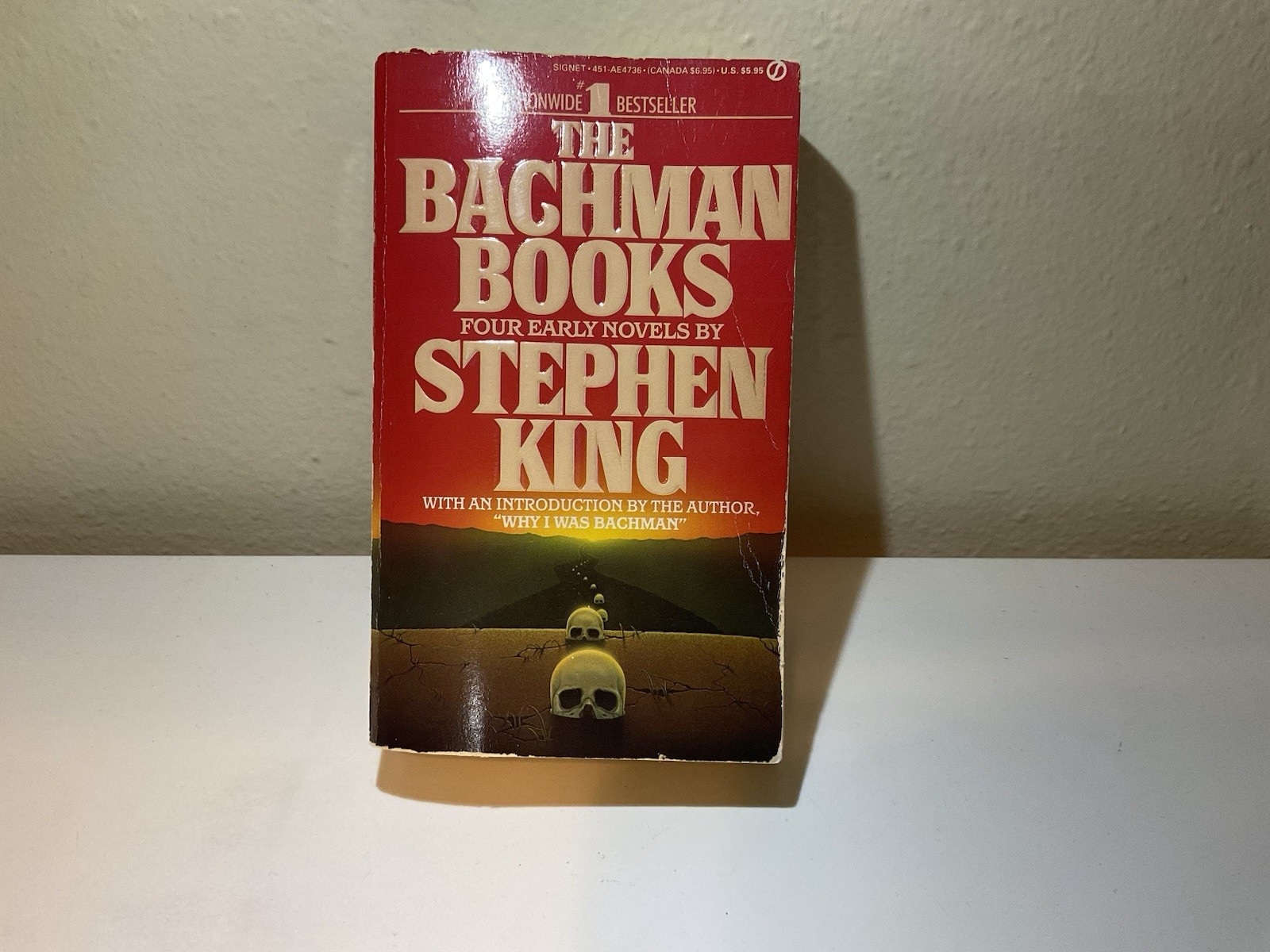 The Bachman Books Four Early Novels by Stephen King (Signet 1986) First Horror