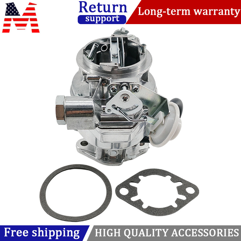 For Rochester BV 1 Barrel Carburetor For 1963-67 Chevrolet 194/ 230/ 250 Engines