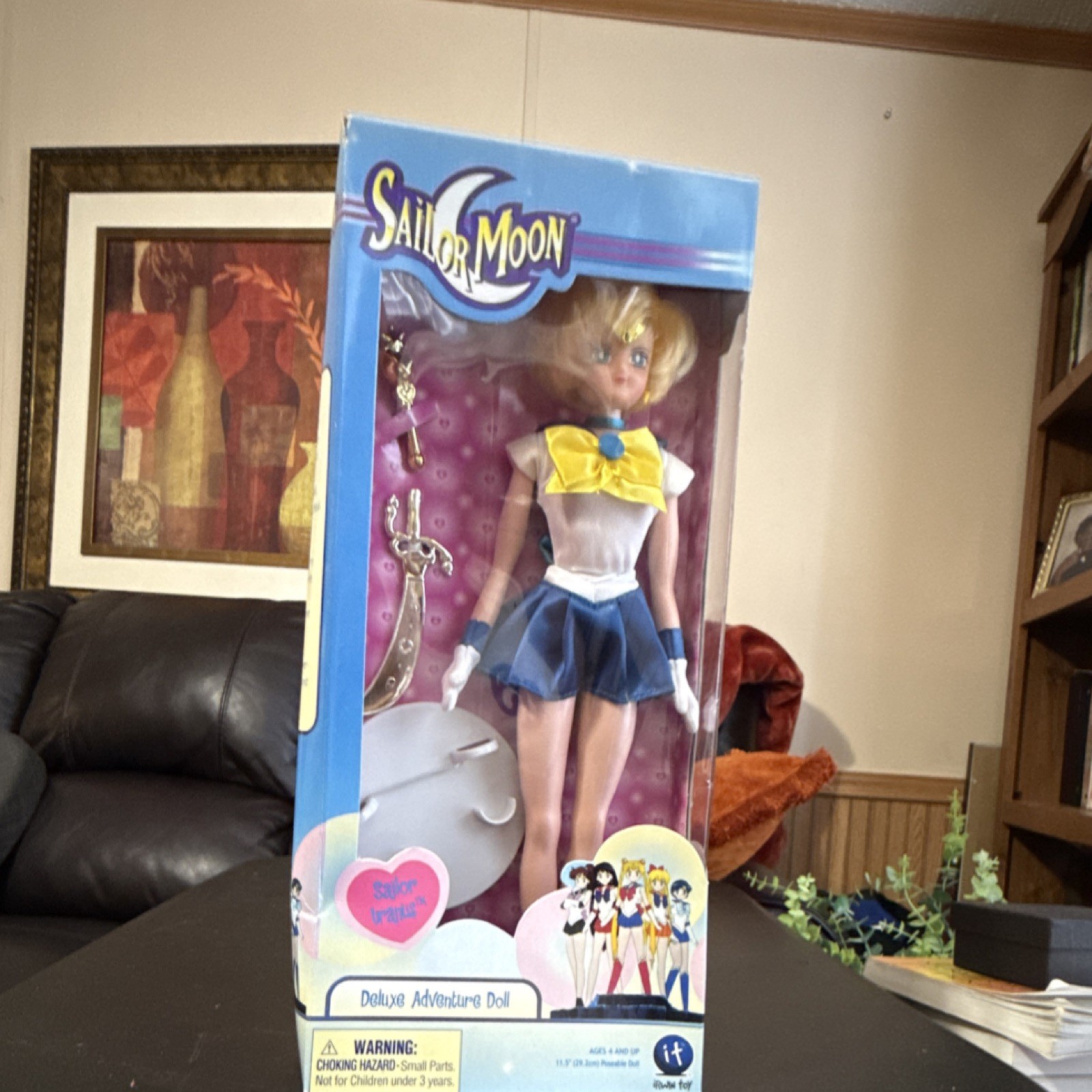 Vintage 2001 Sailor Moon Uranus Deluxe 11.5 Vintage 2001 Sailor Moon Uranus Deluxe 11.5