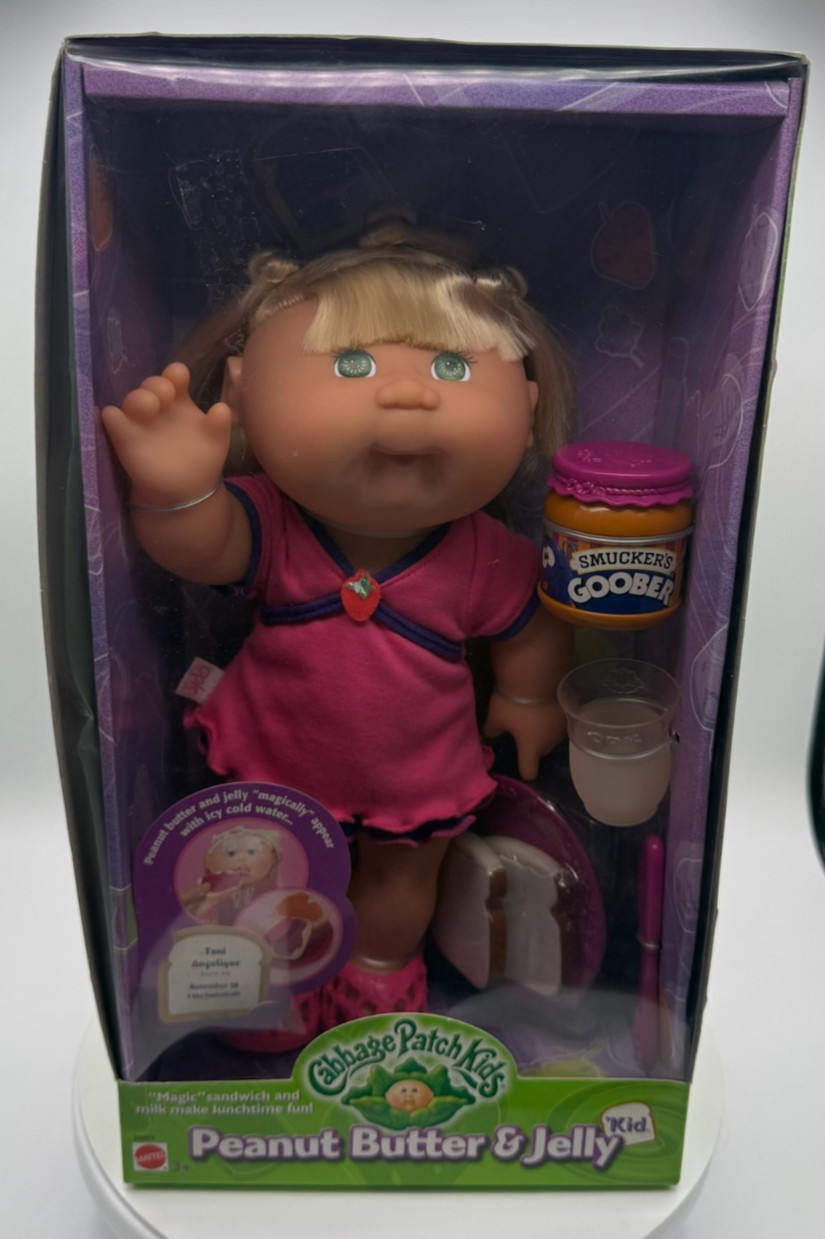 Cabbage Patch Kid Peanut Butter And Jelly Doll 2000 In Original Box