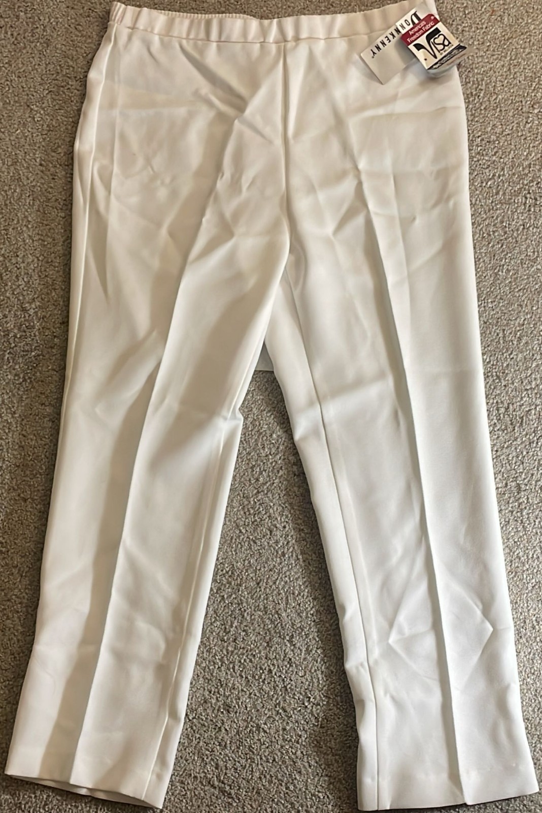 Donnkenny Women\'s White Pants Size 18WP NWT Donnkenny Women\'s White Pants Size 18WP NWT