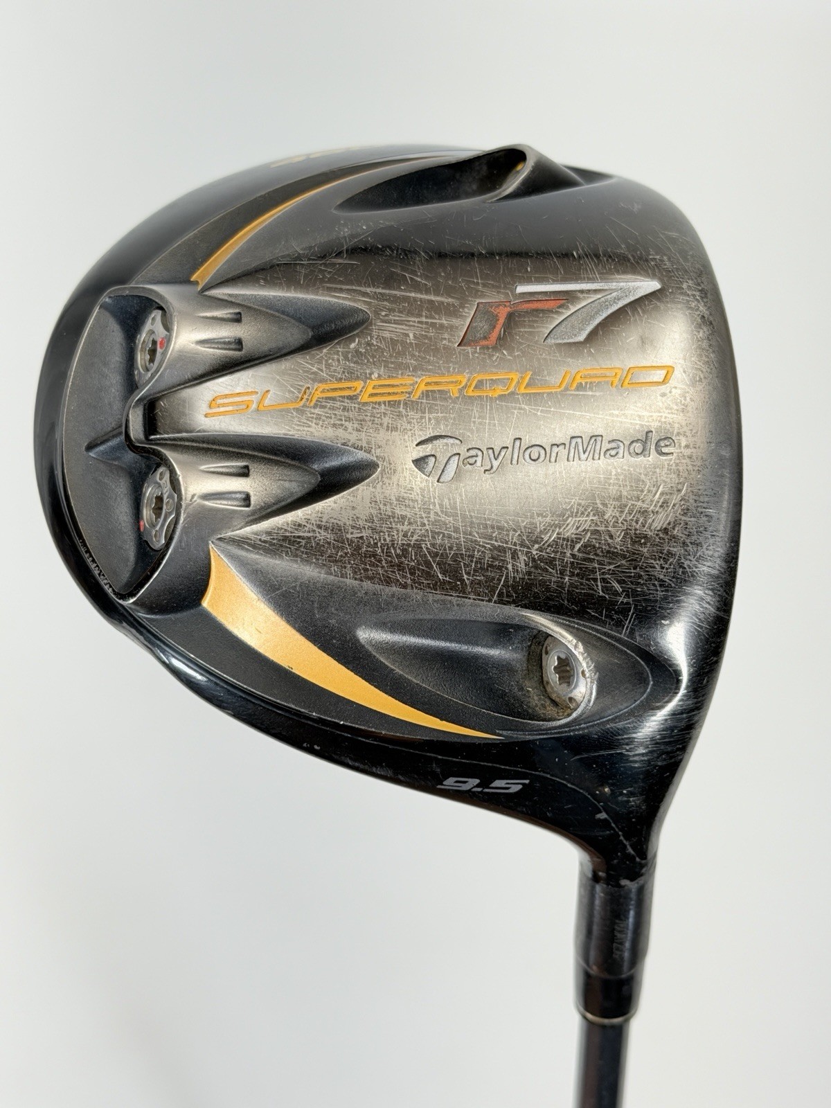 TaylorMade R7 SuperQuad Driver 9.5 Regular REAX 65 Graphite RH Adjustable Weight