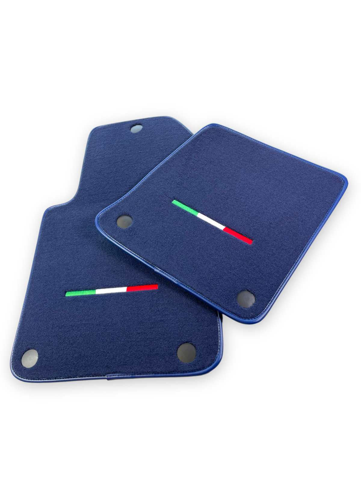 Dark Blue Floor Mats For Ferrari 599 Coupe 2006-2012 Carpets Italy Edition