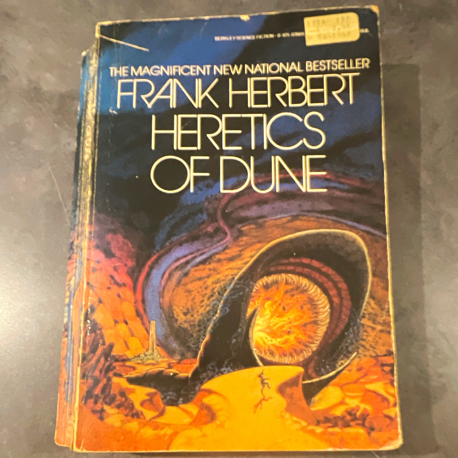 Frank Herbert Heretics of Dune (Dune Series) Sci-Fi Novel Berkley Paperback Frank Herbert Heretics of Dune (Dune Series) Sci-Fi Novel Berkley Paperback