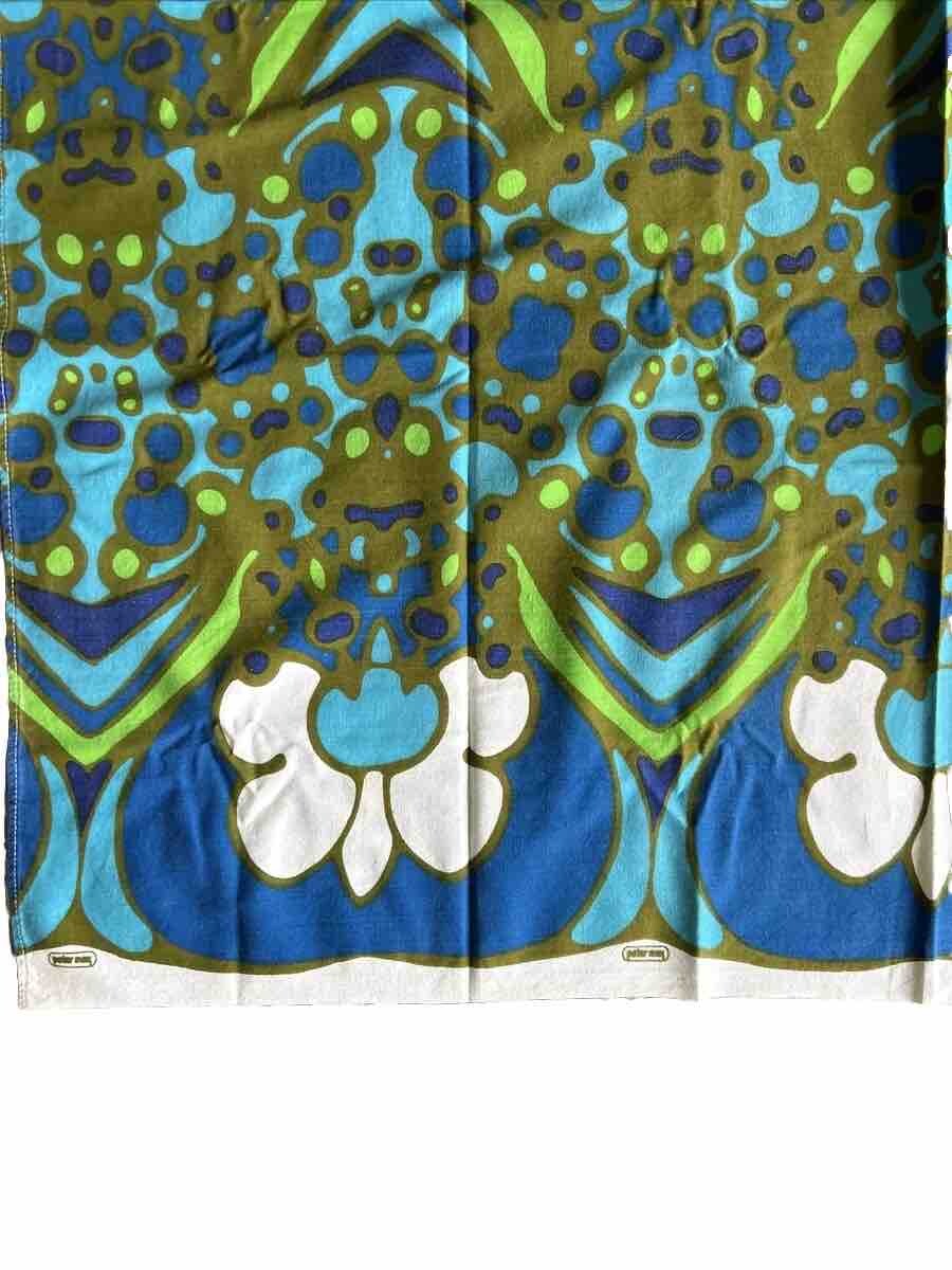 Vintage Peter Max Original “Blue Moon Flowers” Tablecloth 52x70” Exc Condition Vintage Peter Max Original “Blue Moon Flowers” Tablecloth 52x70” Exc Condition