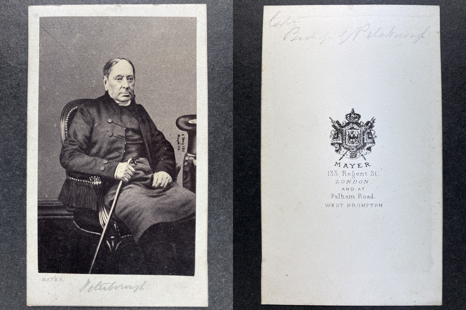 Mayer, London, William Connor Magee, Bishop of Peterborough Vintage cdv albums 
