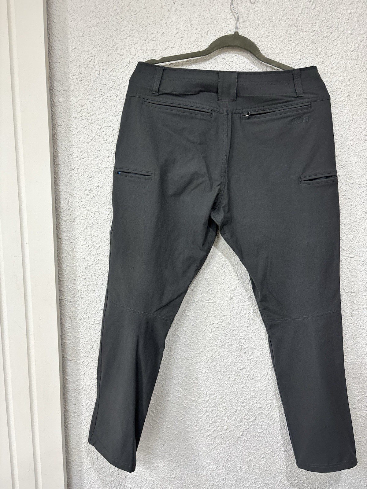 KÜHL Men’s Renegade Performance Pants 32x30 Gray Black Stretch Outdoor Hiking