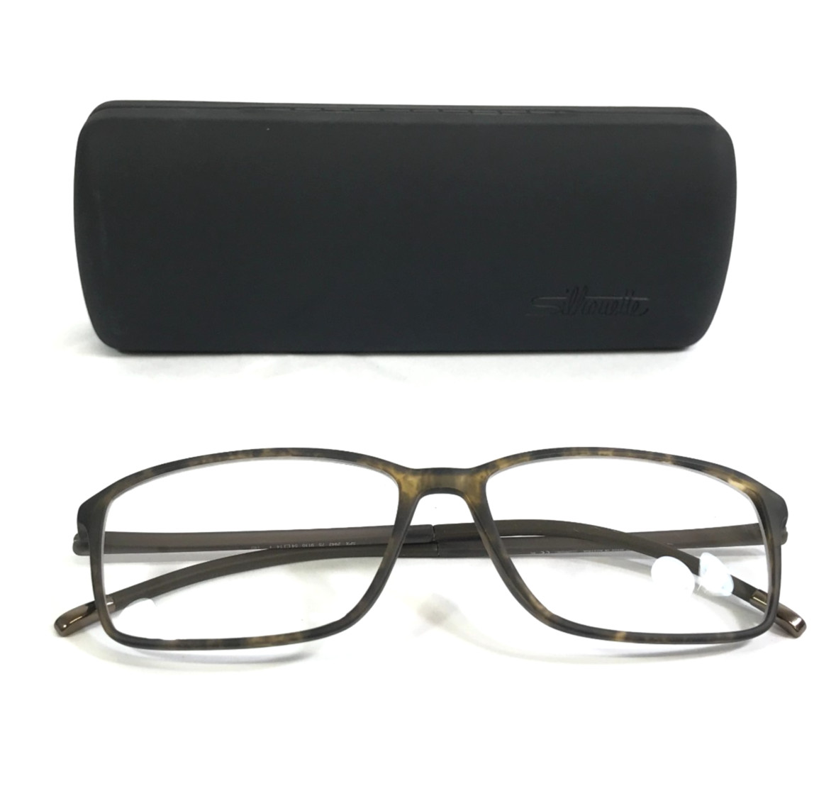 Silhouette Eyeglasses Frames SPX 2942 75 9110 Illusion Havanna Tobacco 54-14-140