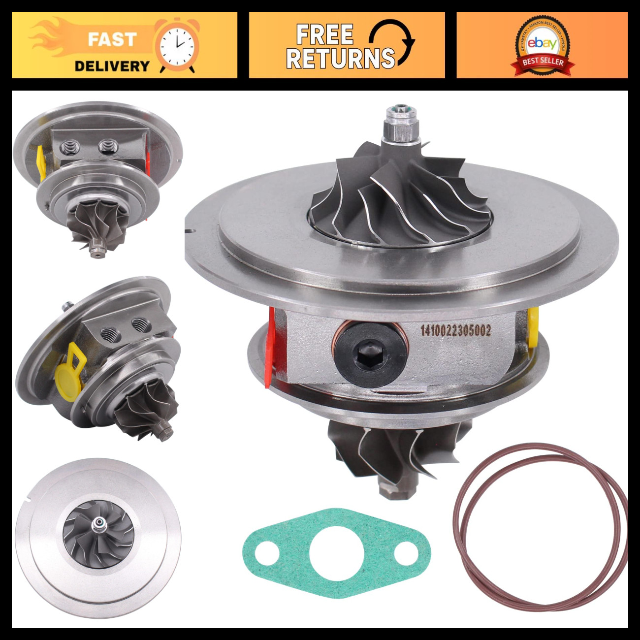 1.4L Turbo Turbocharger Cartridge Core Replacement - High Performance Upgrade 1.4L Turbo Turbocharger Cartridge Core Replacement - High Performance Upgrade