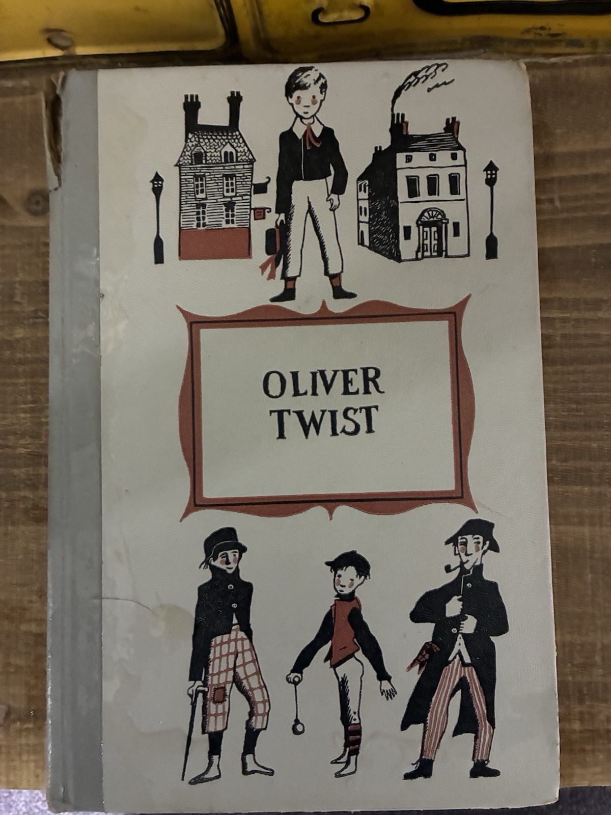 VTG 1956 Oliver Twist Junior Deluxe Edition Water Damage