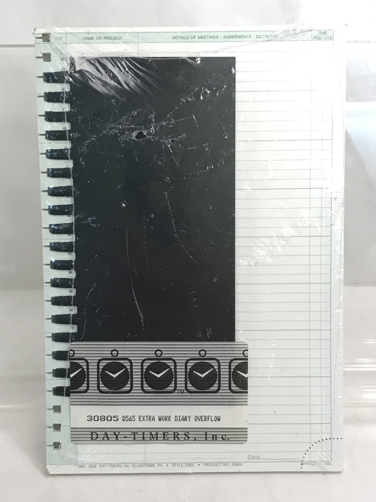 Daytimer\'s Refill D565 Extra Work Diary Overflow sealed package new Day Timer