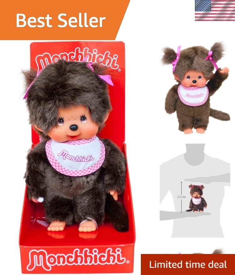 Monchhichi Pink Girl Monchhichi Pink Girl