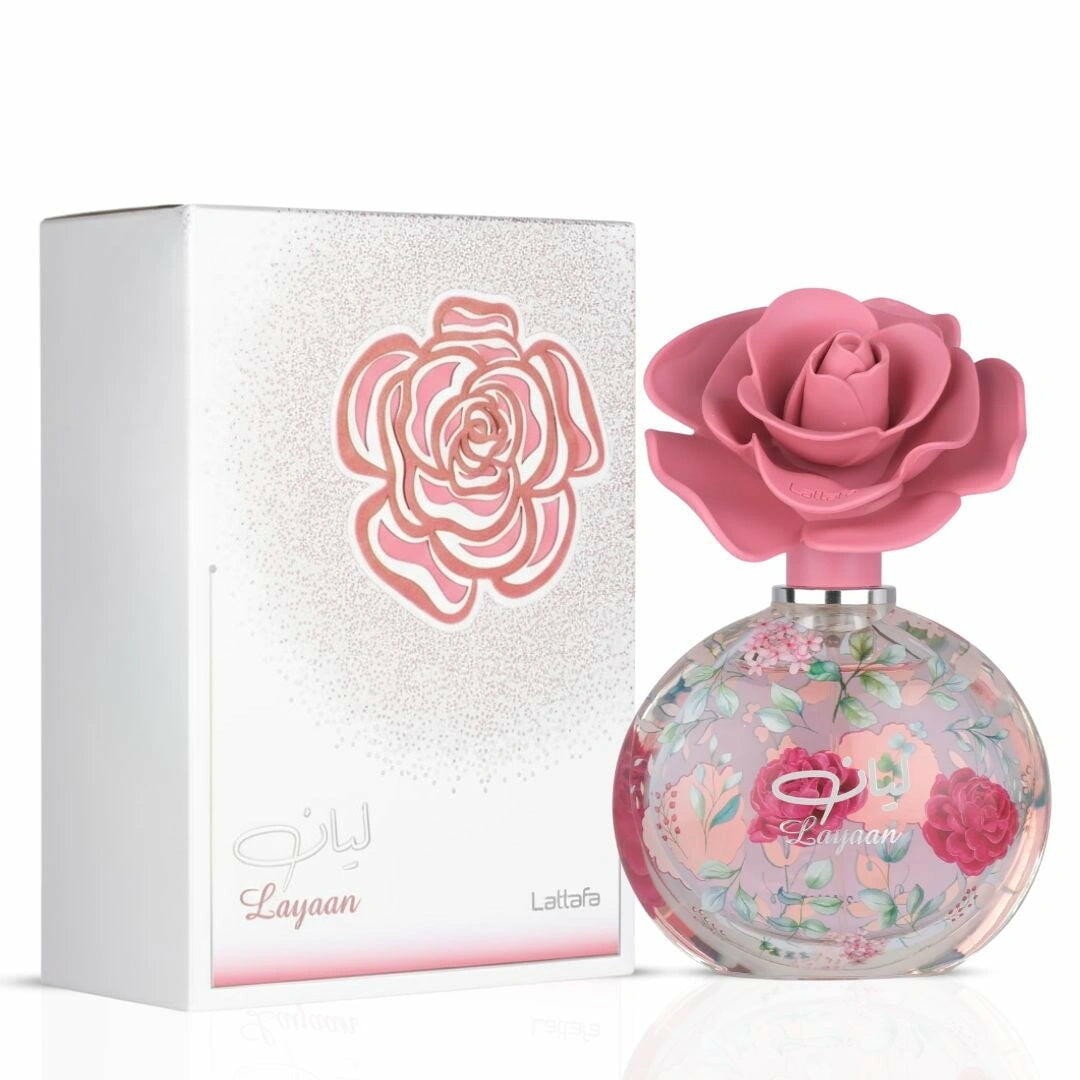 Layaan Eau de Parfum Spray 75ml (2.5 oz) by Lattafa , Luxury Women Fragrance EDP