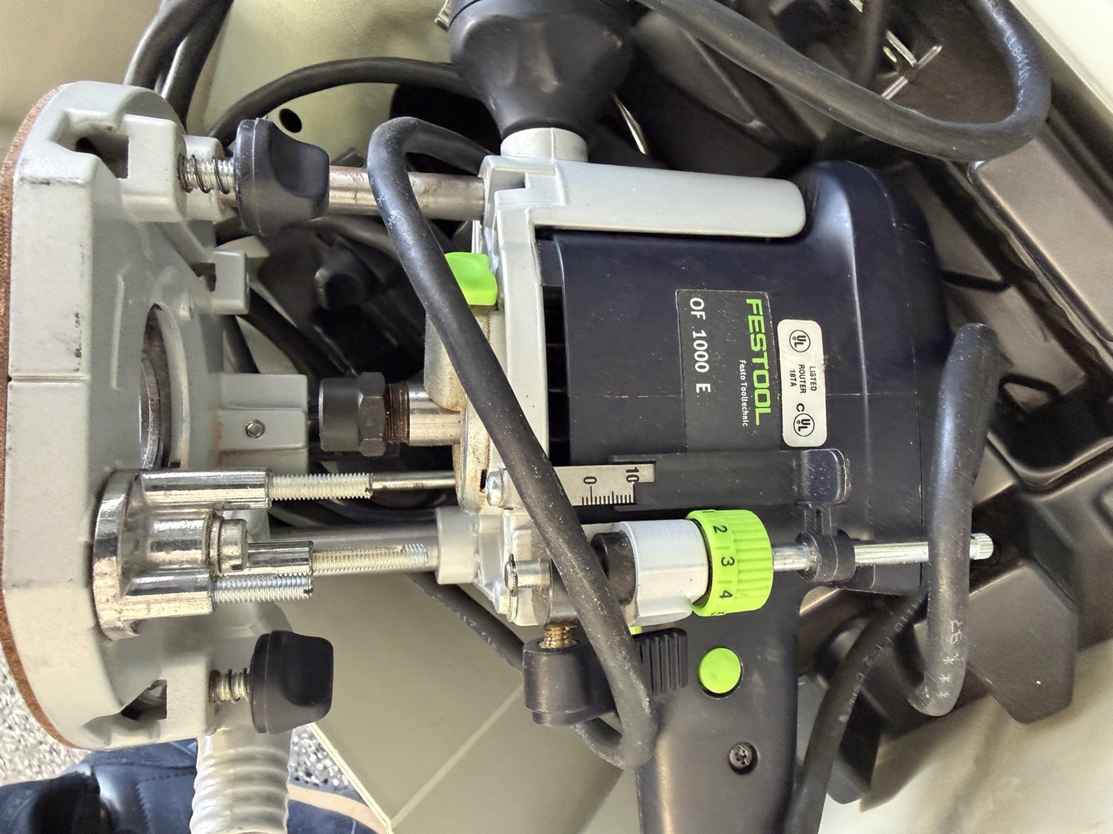 Festool OF 1010 EQ Plunge Router Kit w/ Systainer + Accessories – Lightly Used Festool OF 1010 EQ Plunge Router Kit w/ Systainer + Accessories – Lightly Used