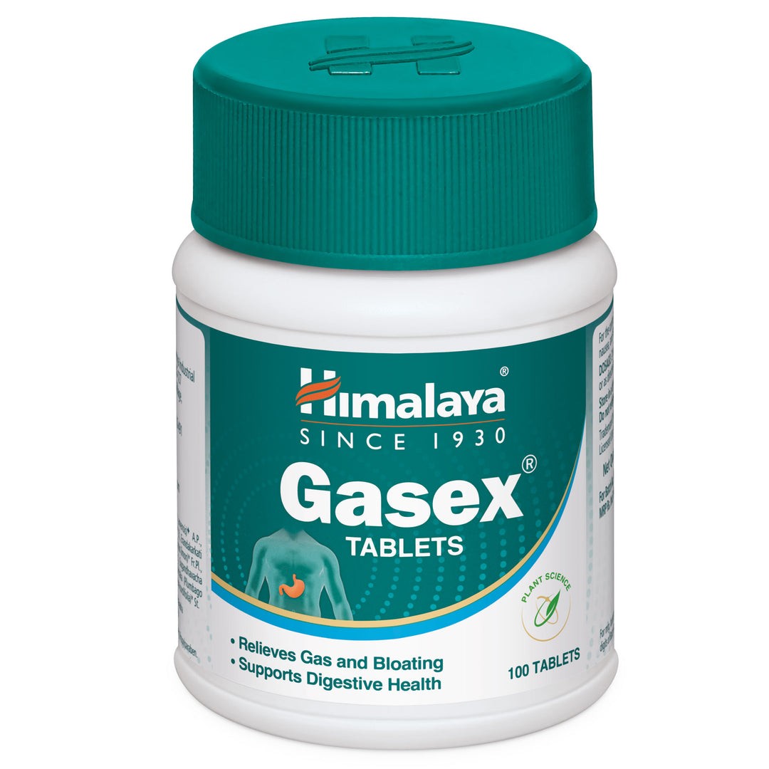 Himalaya Gasex Tablet 100N | For Gas, Bloating, Digestion & Stomach Care