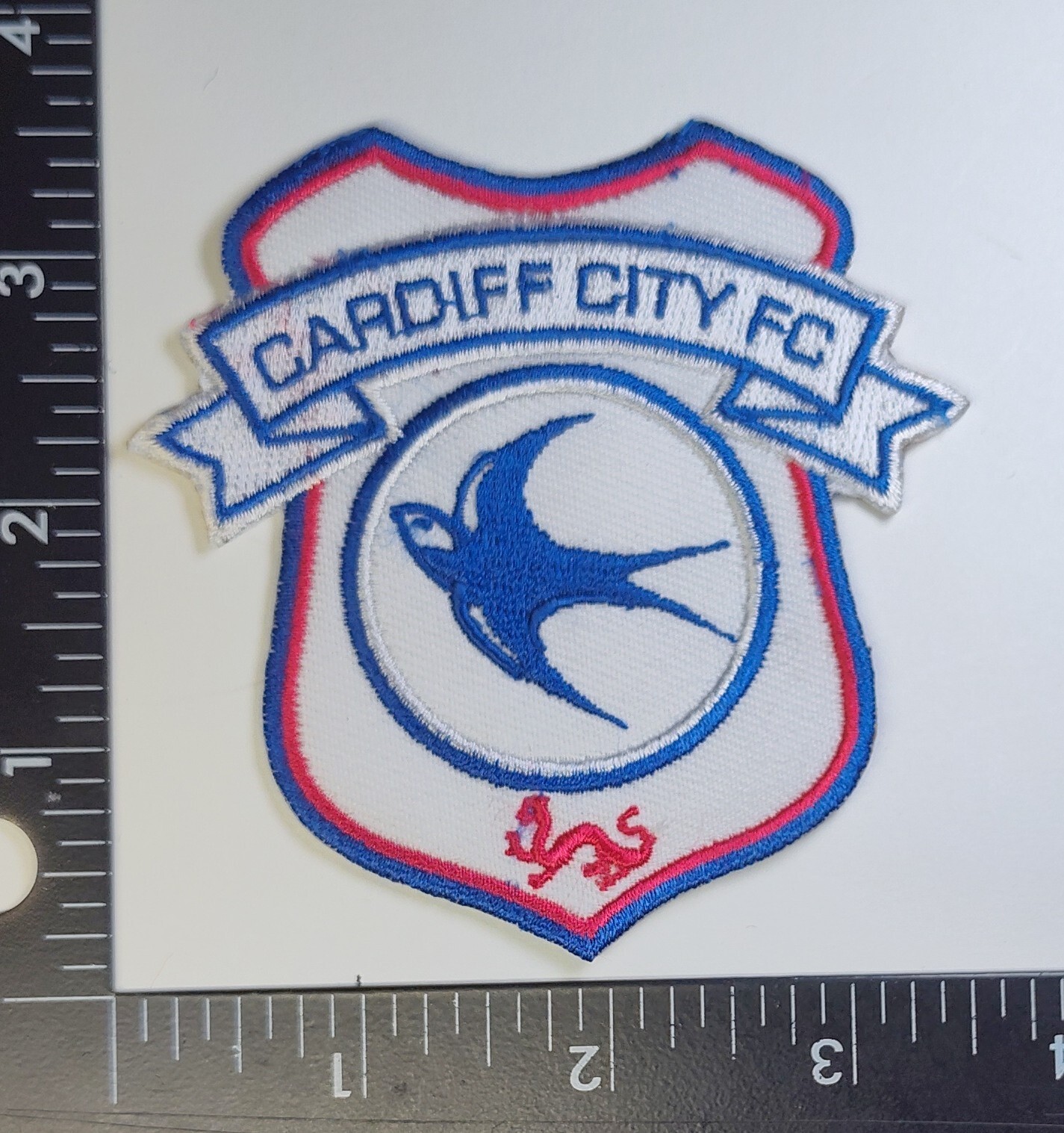 Patch Cardiff City Football Club Vantage Collection Iron Sew High Quality Patch Cardiff City Football Club Vantage Collection Iron Sew High Quality