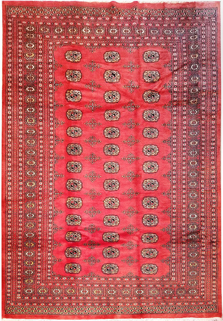6x9\' Classic Hand-Knotted Bokara Rug #5308