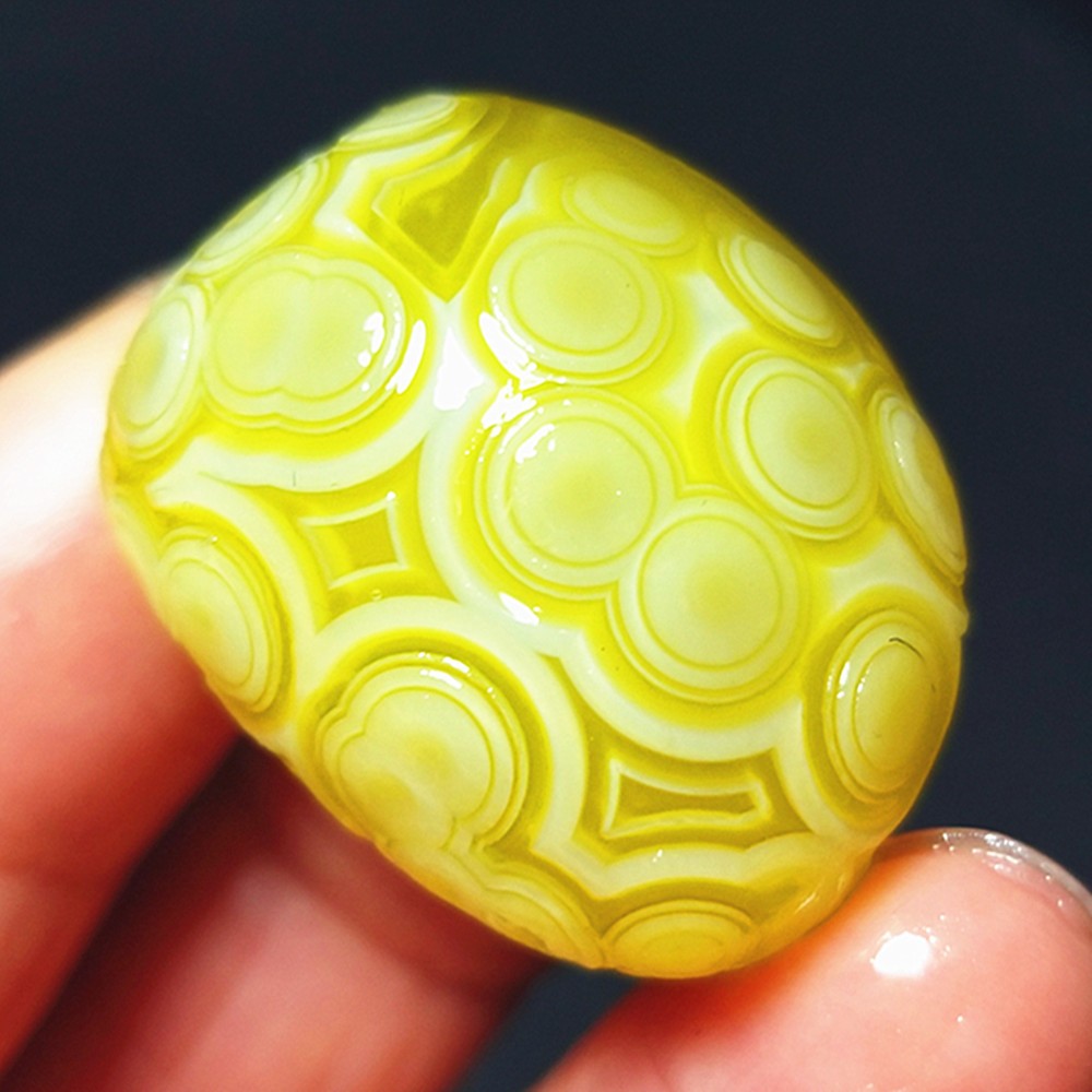 Rare 17G Natural Gobi Agate Eyes Agate/stone Madagascar B1544