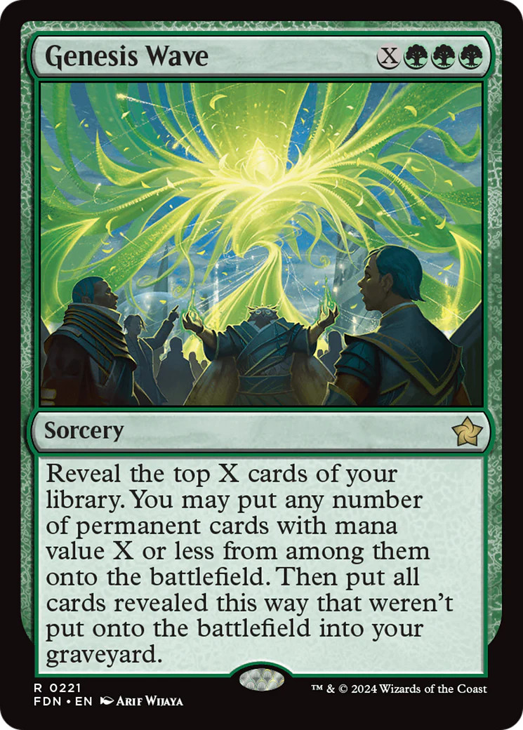 MTG Genesis Wave [Foundations] Near Mint Magic