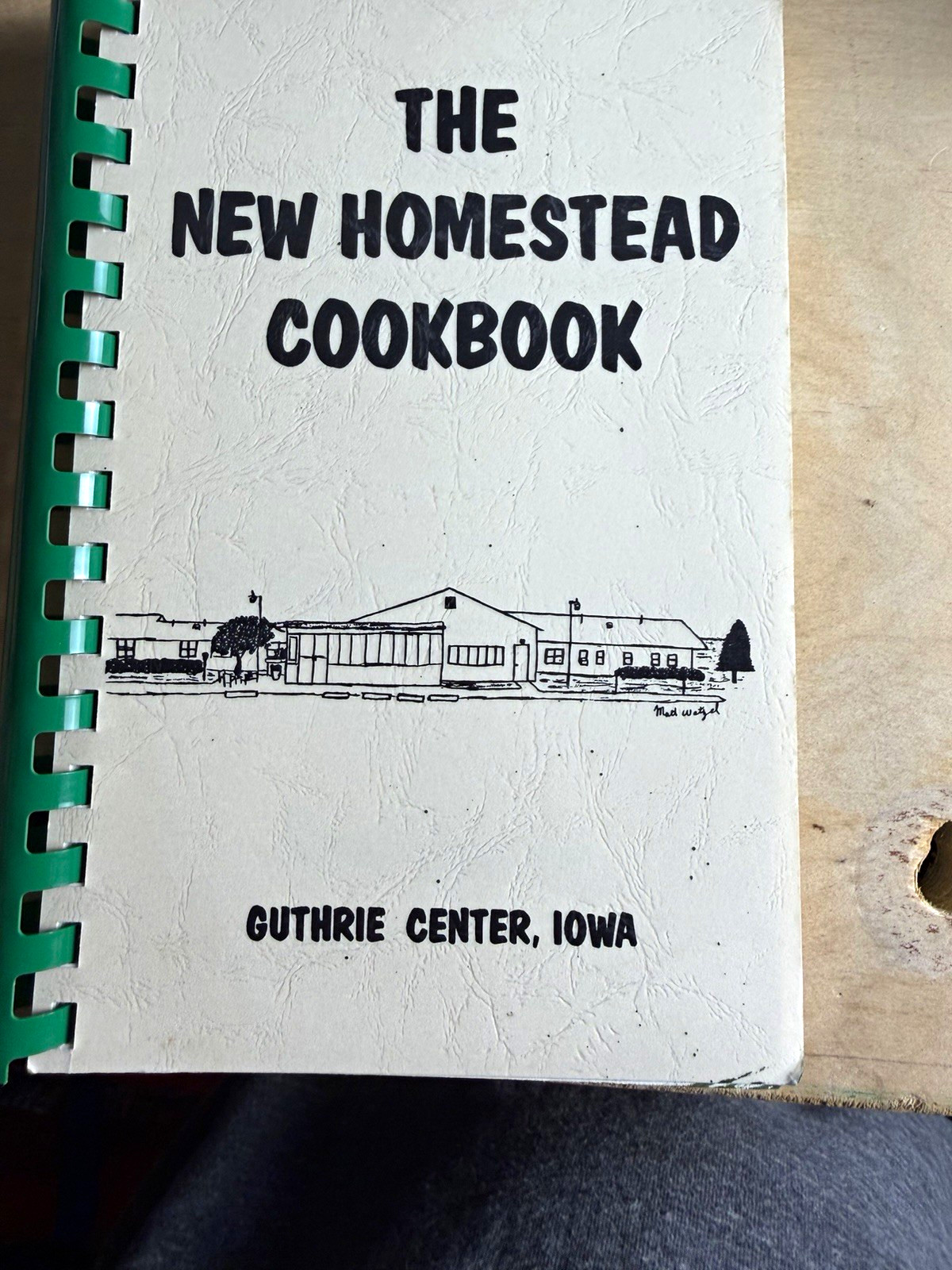 The New Homestead Cookbook Paperback Spiral Bound 1992 Jumbo Jack\'s Conrad Hoyt