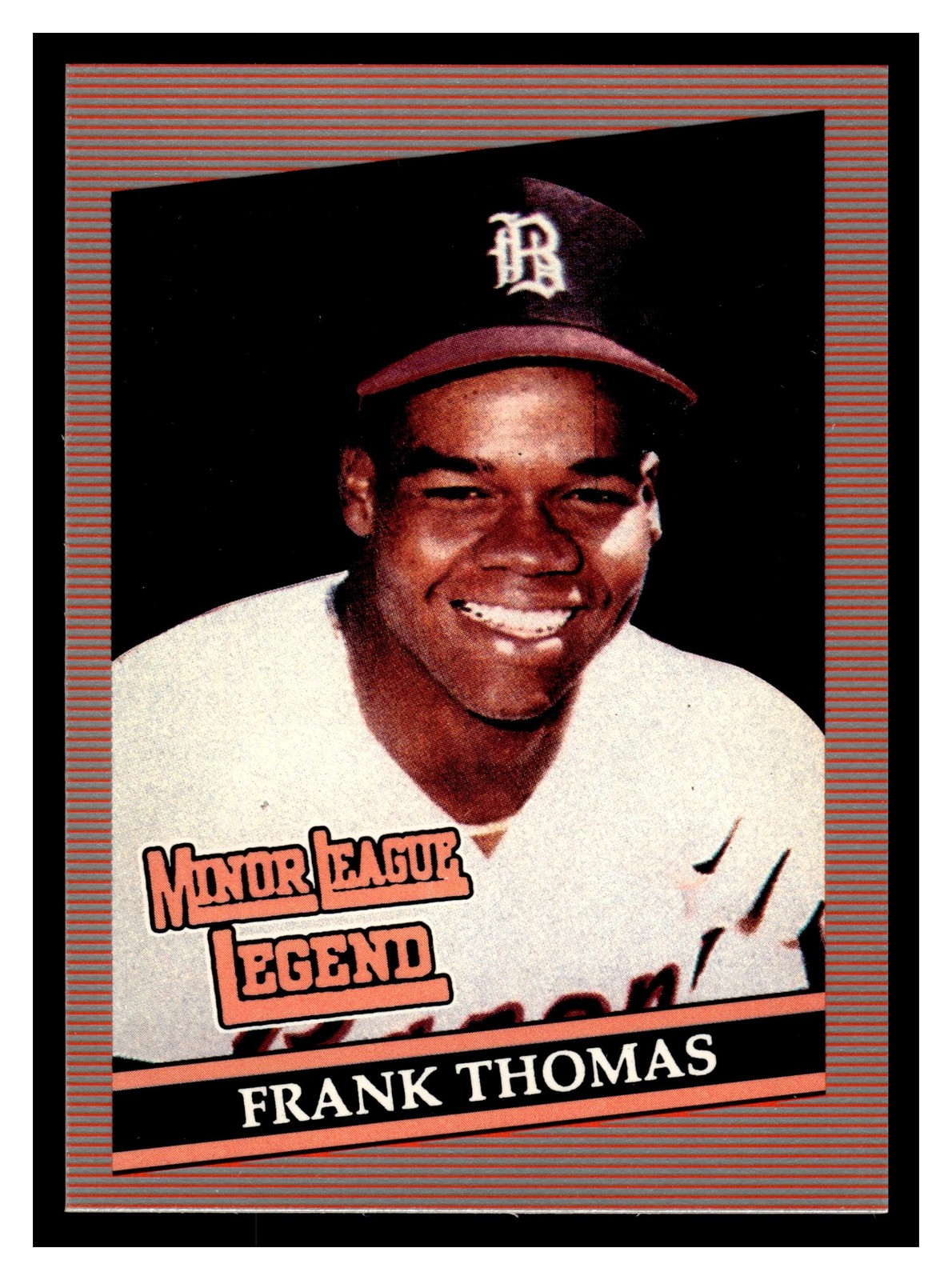 Rare Frank Thomas 1991 Minor League Legend Birmingham Barons