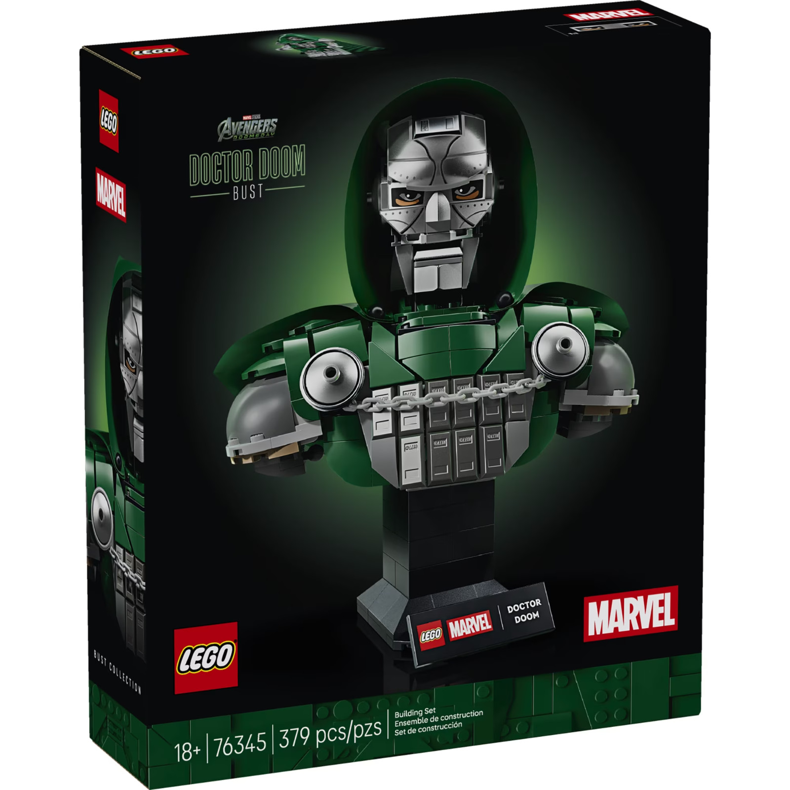 LEGO Marvel Doctor Doom Bust