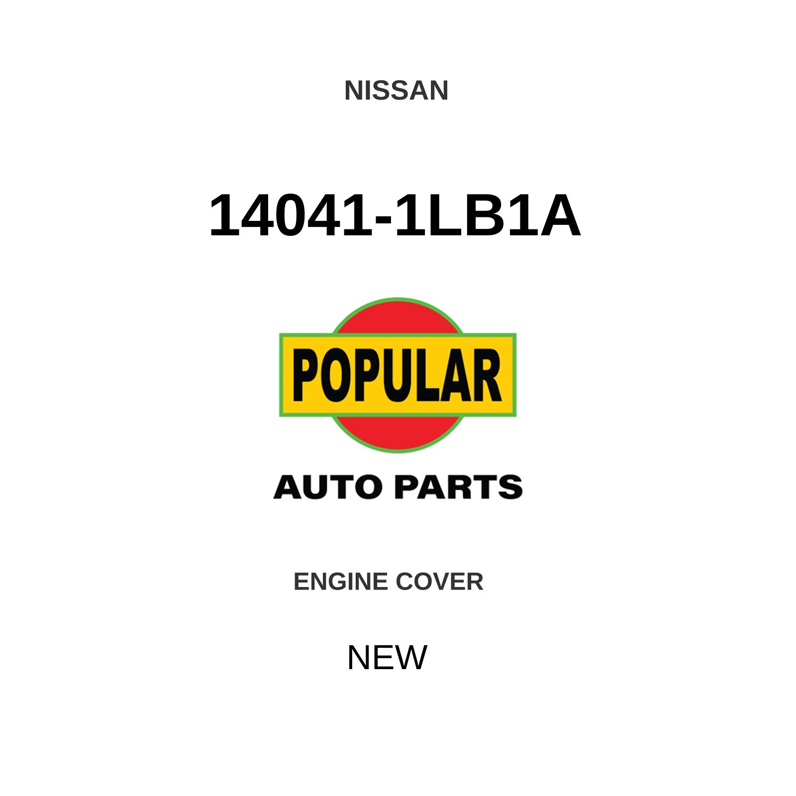 Genuine 2017-2024 Nissan Armada Engine Cover 14041-1LB1A Genuine 2017-2024 Nissan Armada Engine Cover 14041-1LB1A