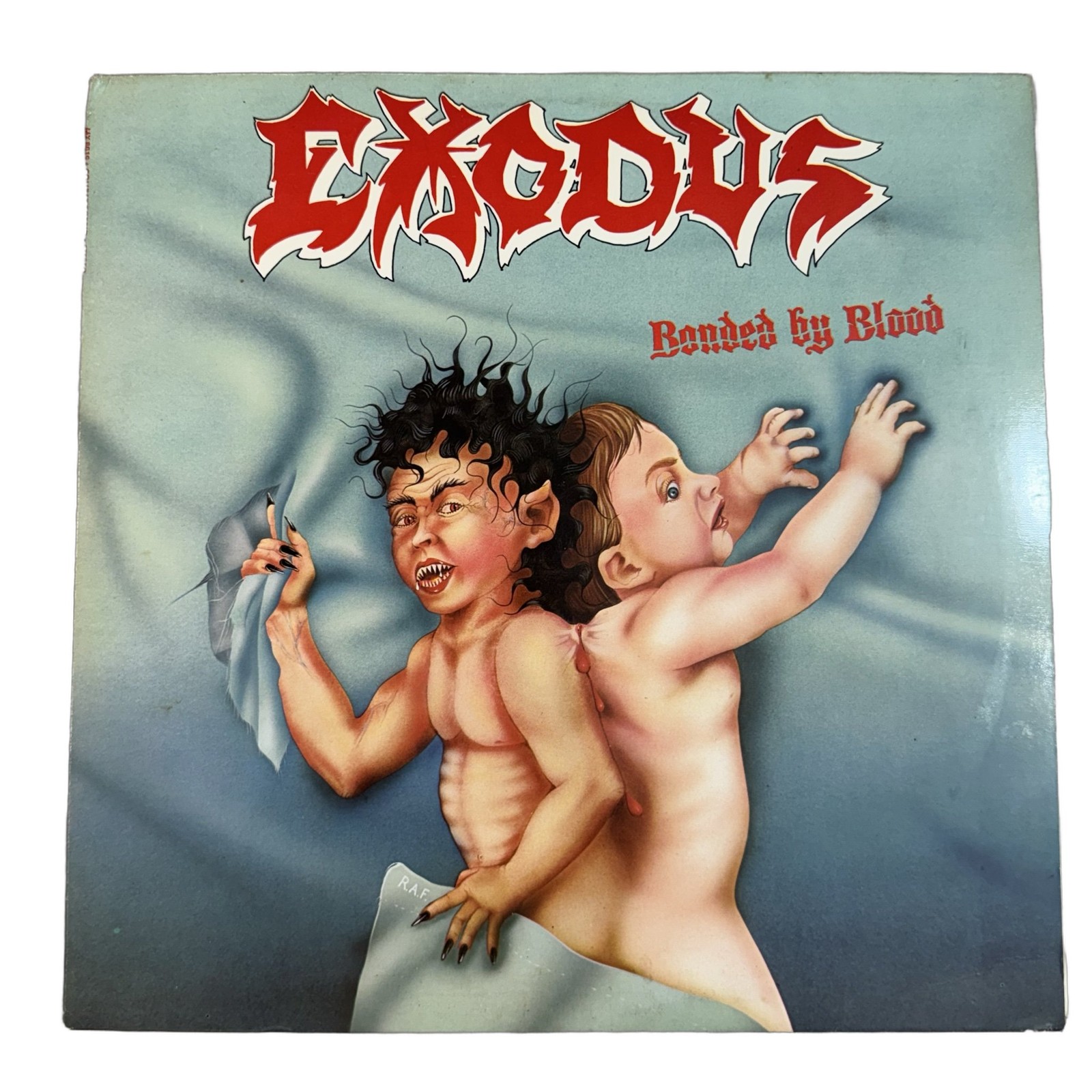 Exodus Bonded by Blood Vinyl Record Combat MX 8019 12\