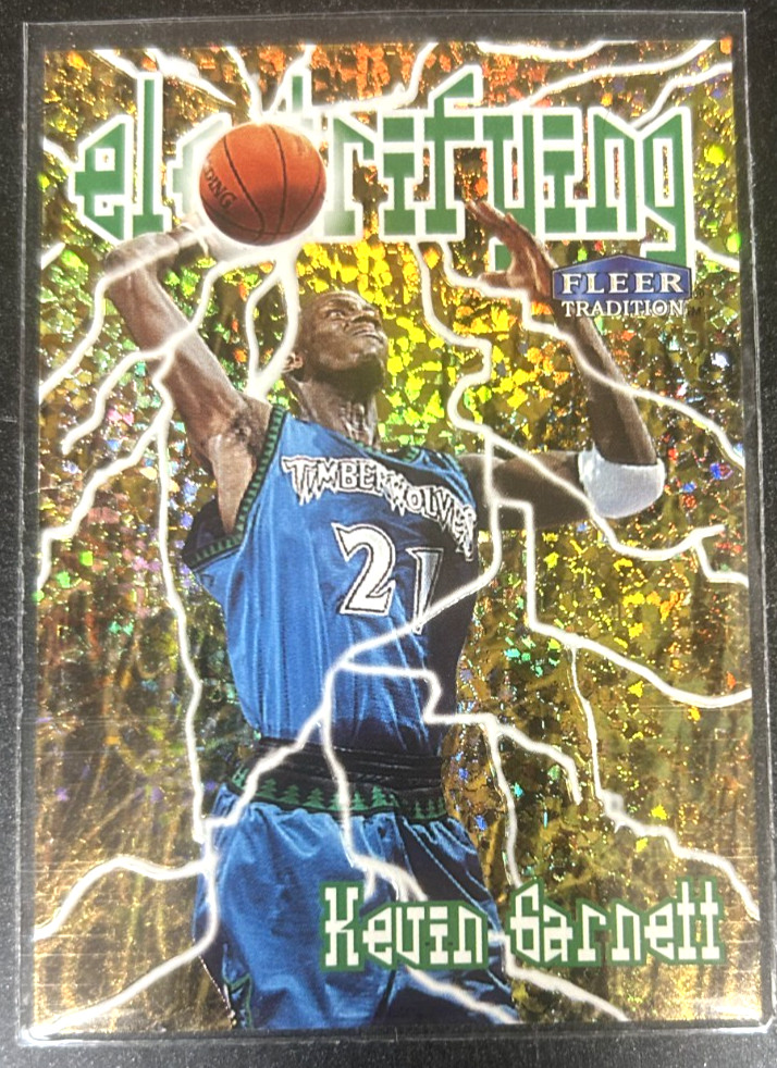 1998-99 Fleer Tradition Electrifying Kevin Garnett #2