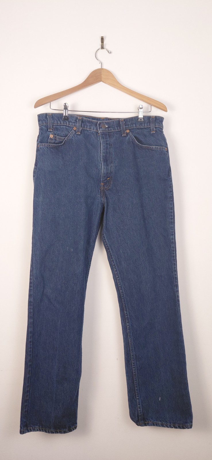 Vintage 70s Levi\'s Orange Tab Little e 36x31 Jeans USA Straight/ Bootcut