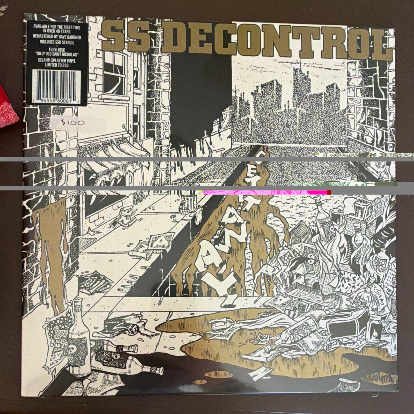 SSD (SS Decontrol) GET IT AWAY LP 2024 Remastered Ltd Flexi SPLATTER BOSTON HC SSD (SS Decontrol) GET IT AWAY LP 2024 Remastered Ltd Flexi SPLATTER BOSTON HC