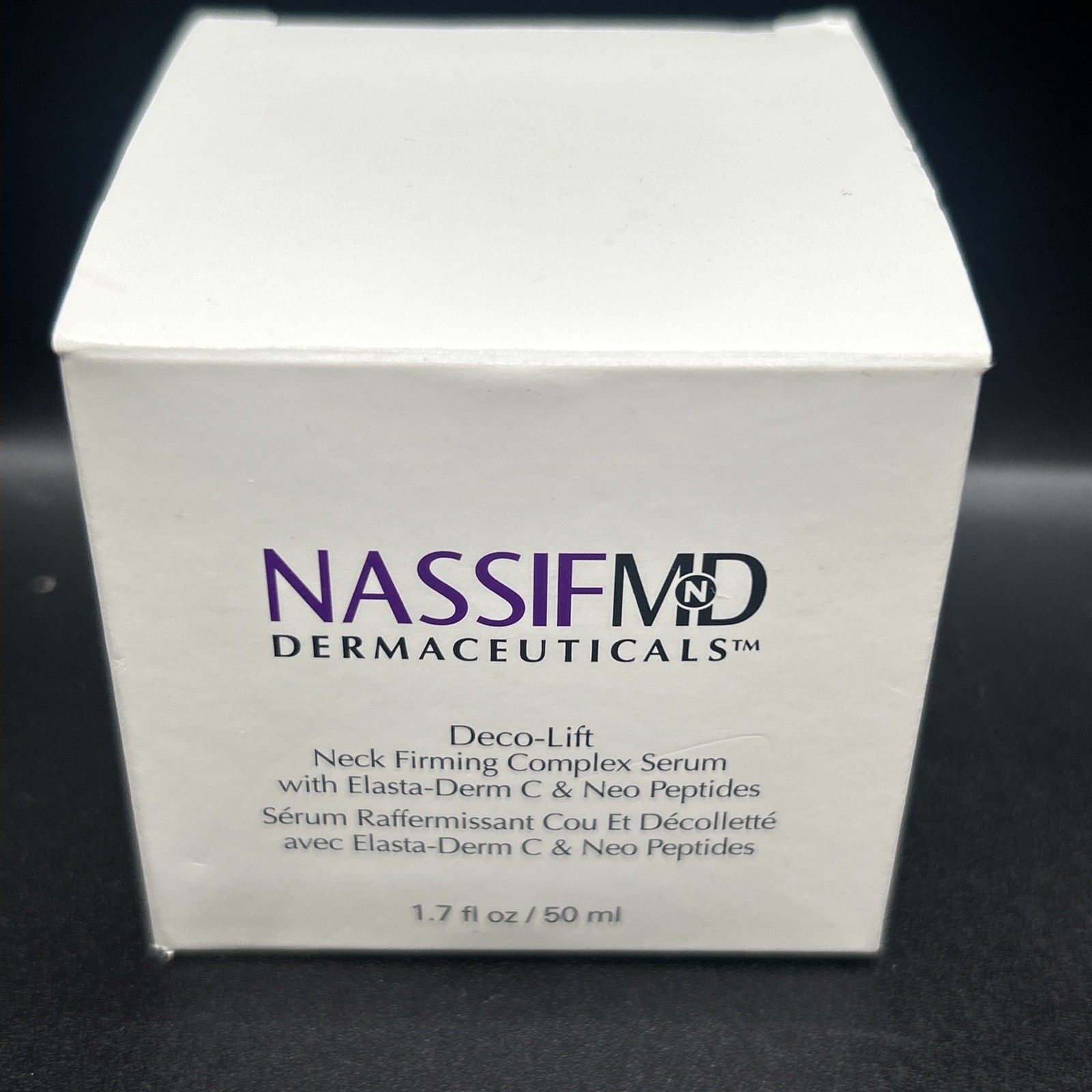 Nassif MD Dermaceuticals Deco - Lift Neck Firming Complex Serum ~ 1.7 Fl Oz