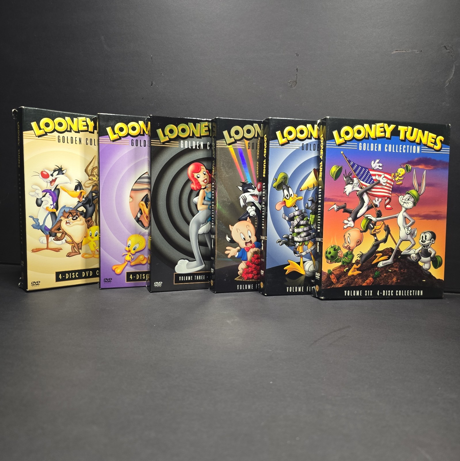 LOONEY TUNES GOLDEN COLLECTION DVD COMPLETE 1 - 6 ANIMATION BOX SET *RESTORED*