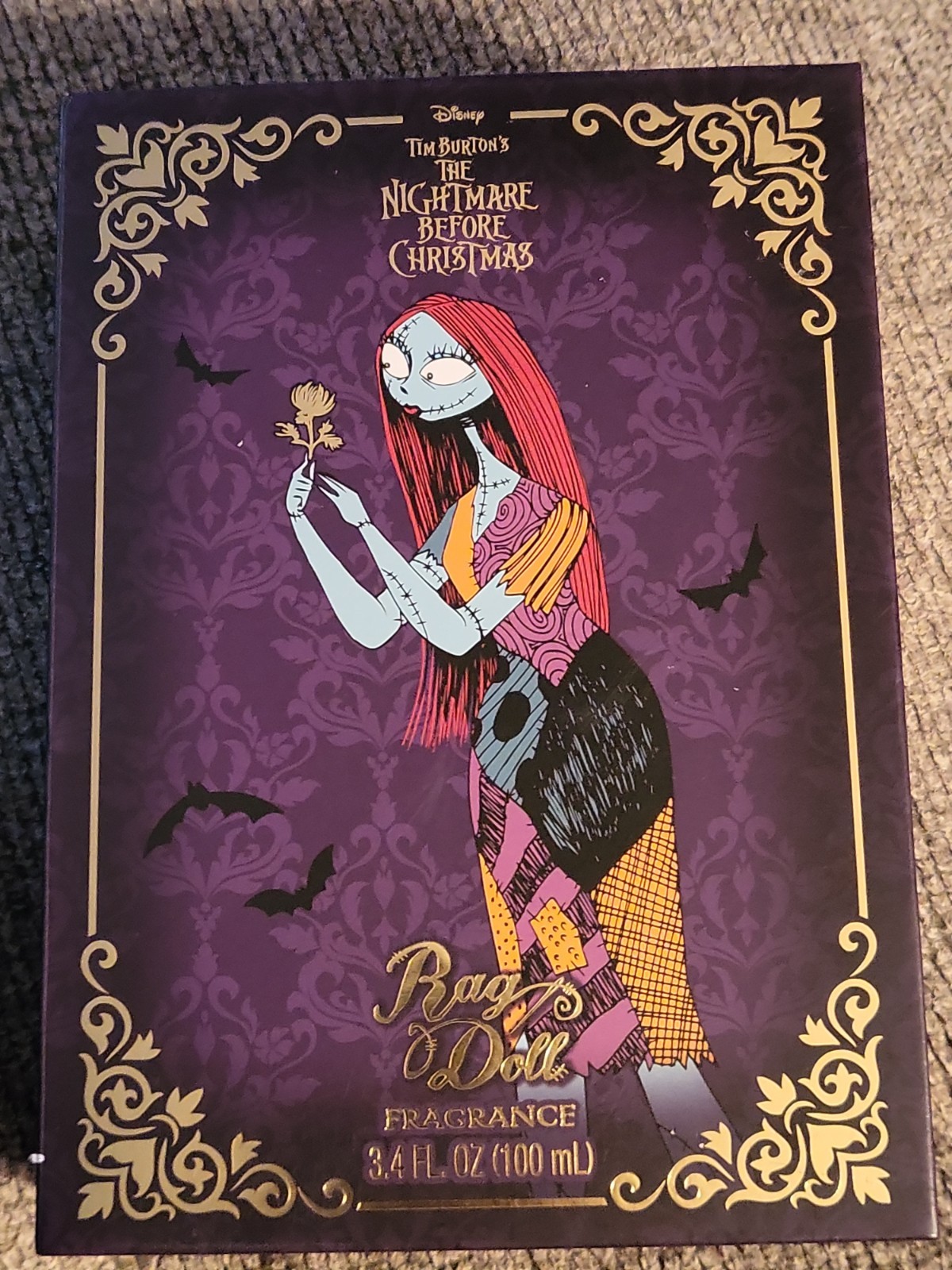 NEW Disney\'s Nightmare Before Christmas Rag Doll Sally Fragrance Perfume 3.4 oz