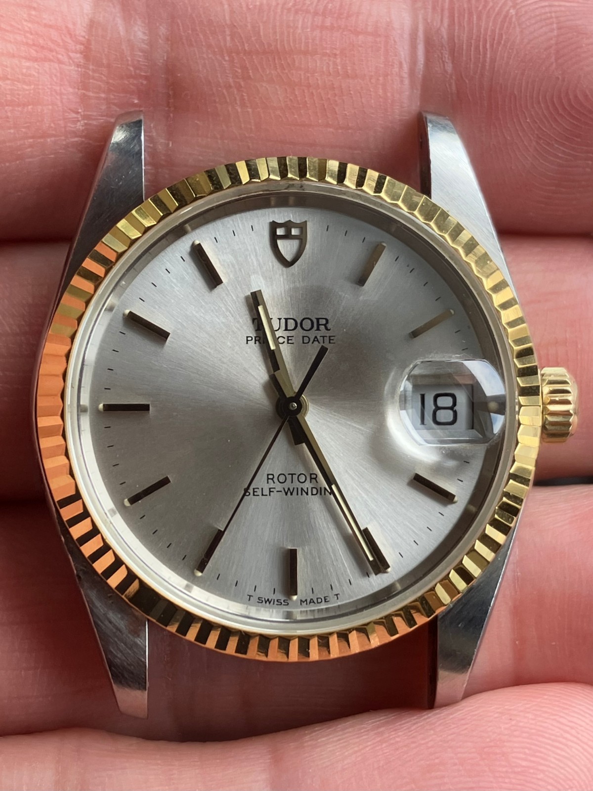 Tudor 74033 Stainless Steel 2824-2 Automatic Movement Watch