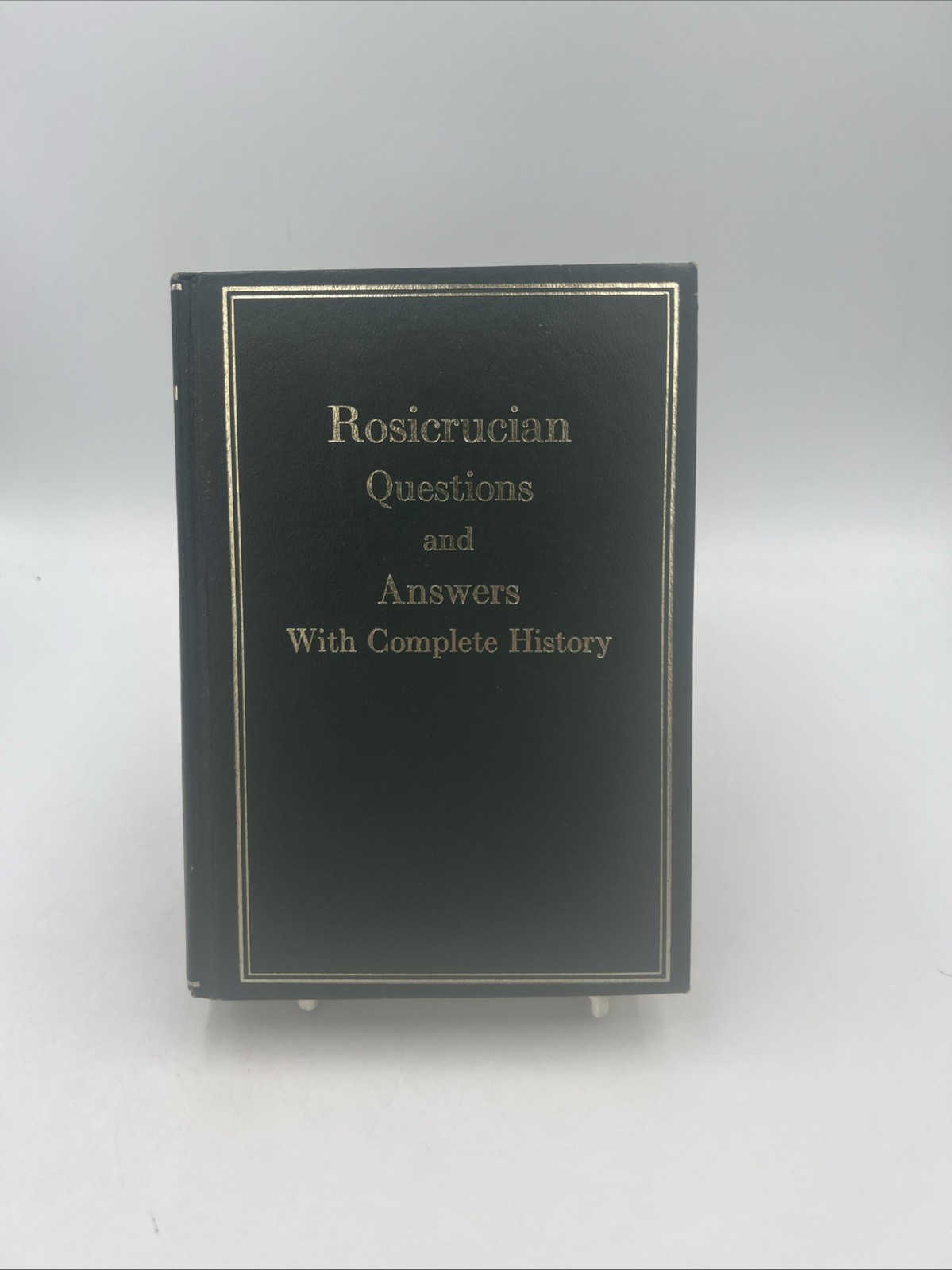Rosicrucian questions and answers, With complete history, 1975