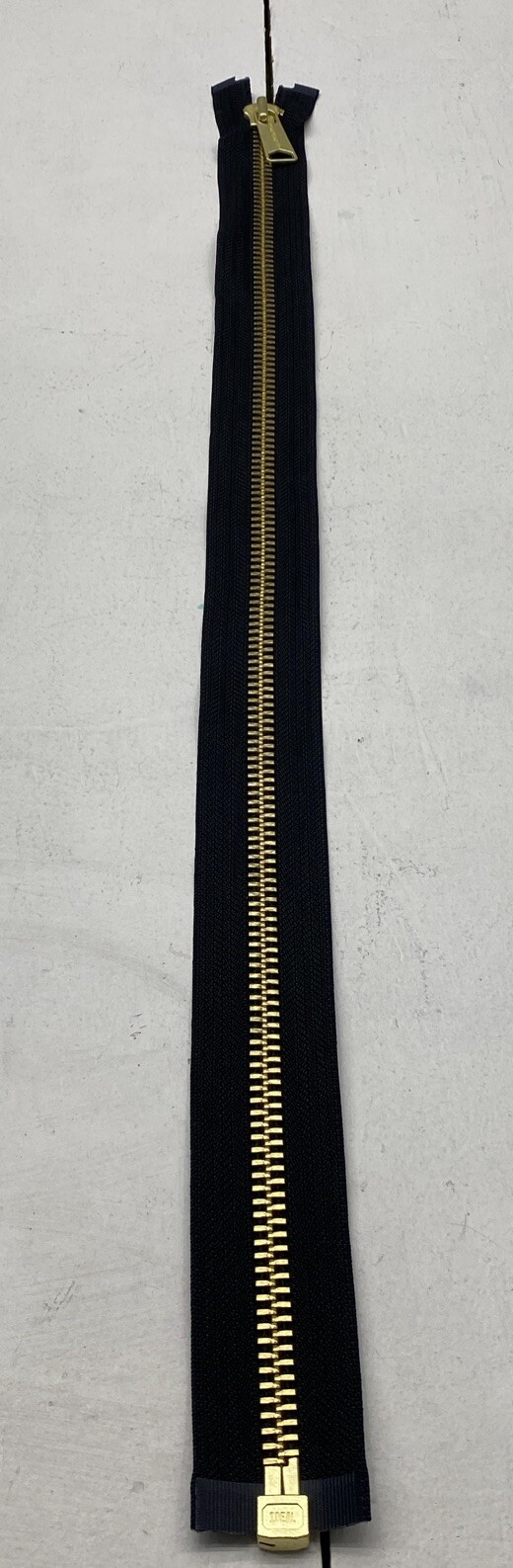 QTY 1 - Carhartt Zipper Brass Black 24.5