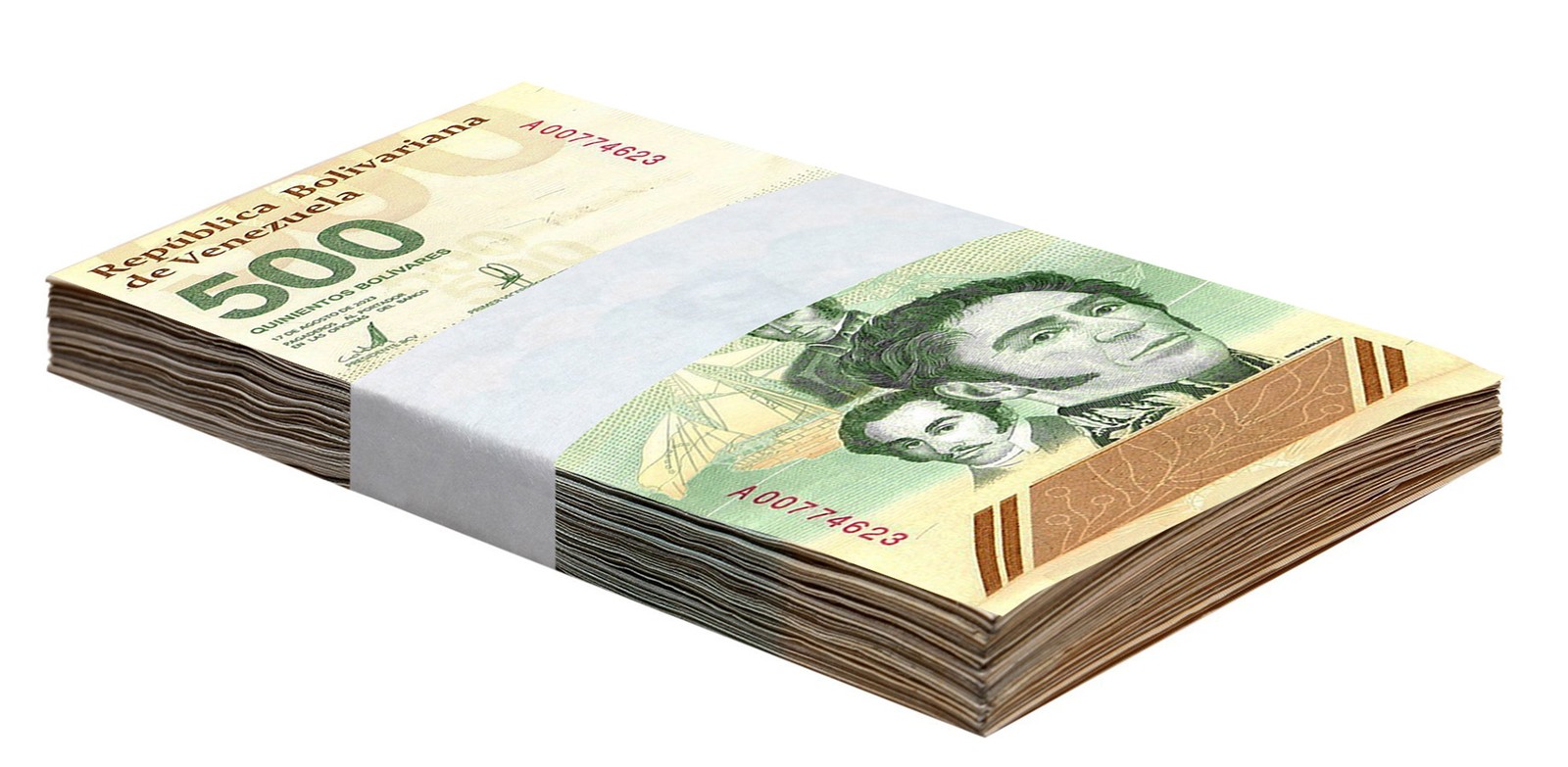 VENEZUELA 500 DIGITALES 2023 qty 100 Cir, 500 million Bolivar S. Full Bundle 