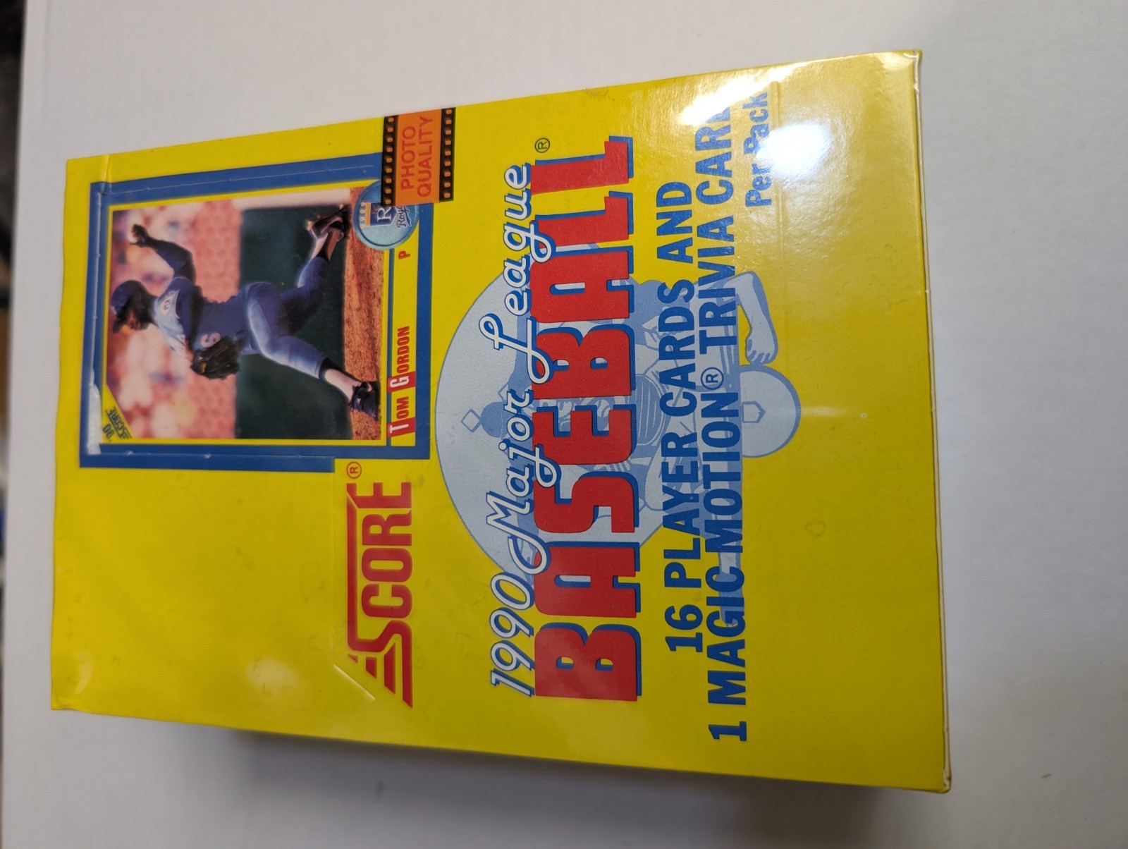 One Box 1990 Score Baseball FACTORY SEALED Box BO JACKSON, THOMAS RC MINT One Box 1990 Score Baseball FACTORY SEALED Box BO JACKSON, THOMAS RC MINT