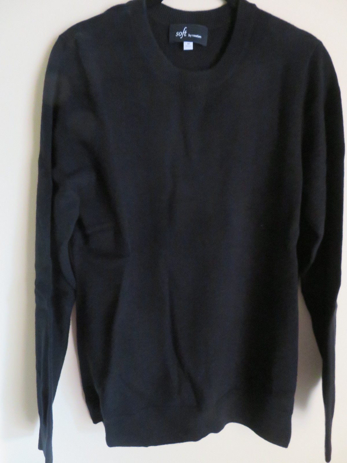 Soft by Naadam:  100% Cashmere- OLIVE- Crew Neck Sweater- Size M