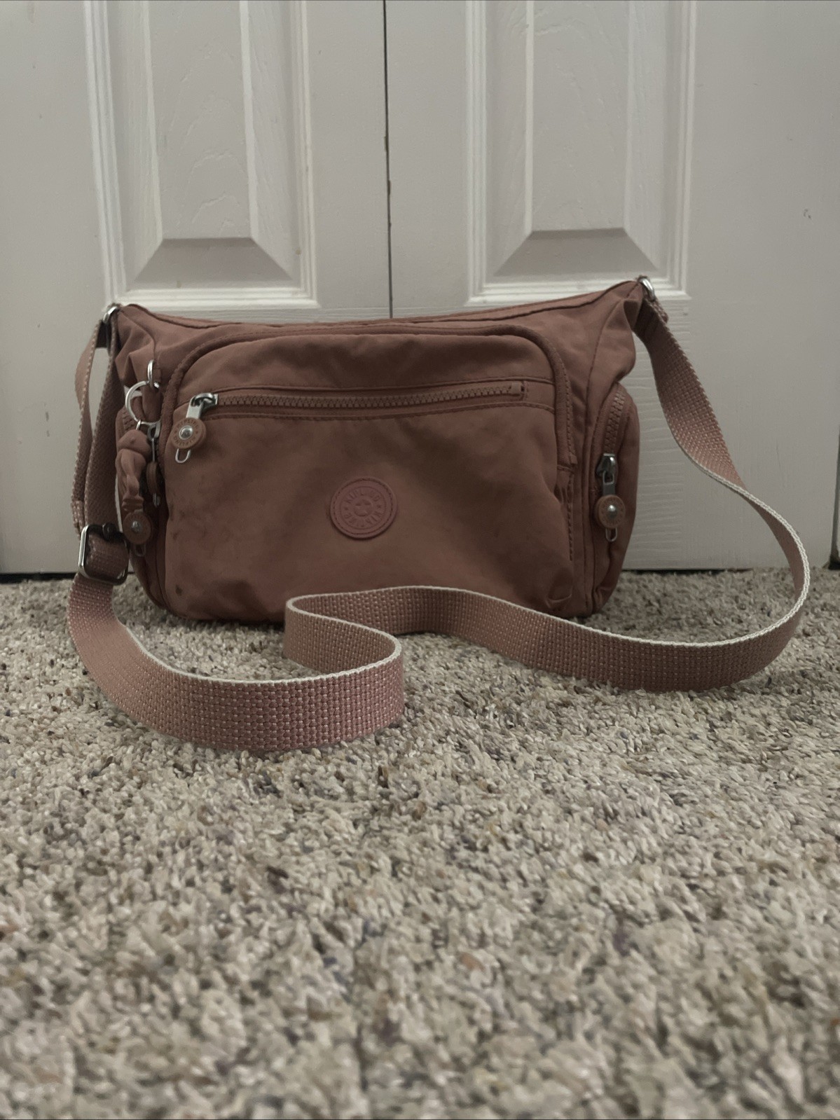 Kipling Deena Women’s Crossbody Bag in Pink Rose/Bridal Pink Read Description