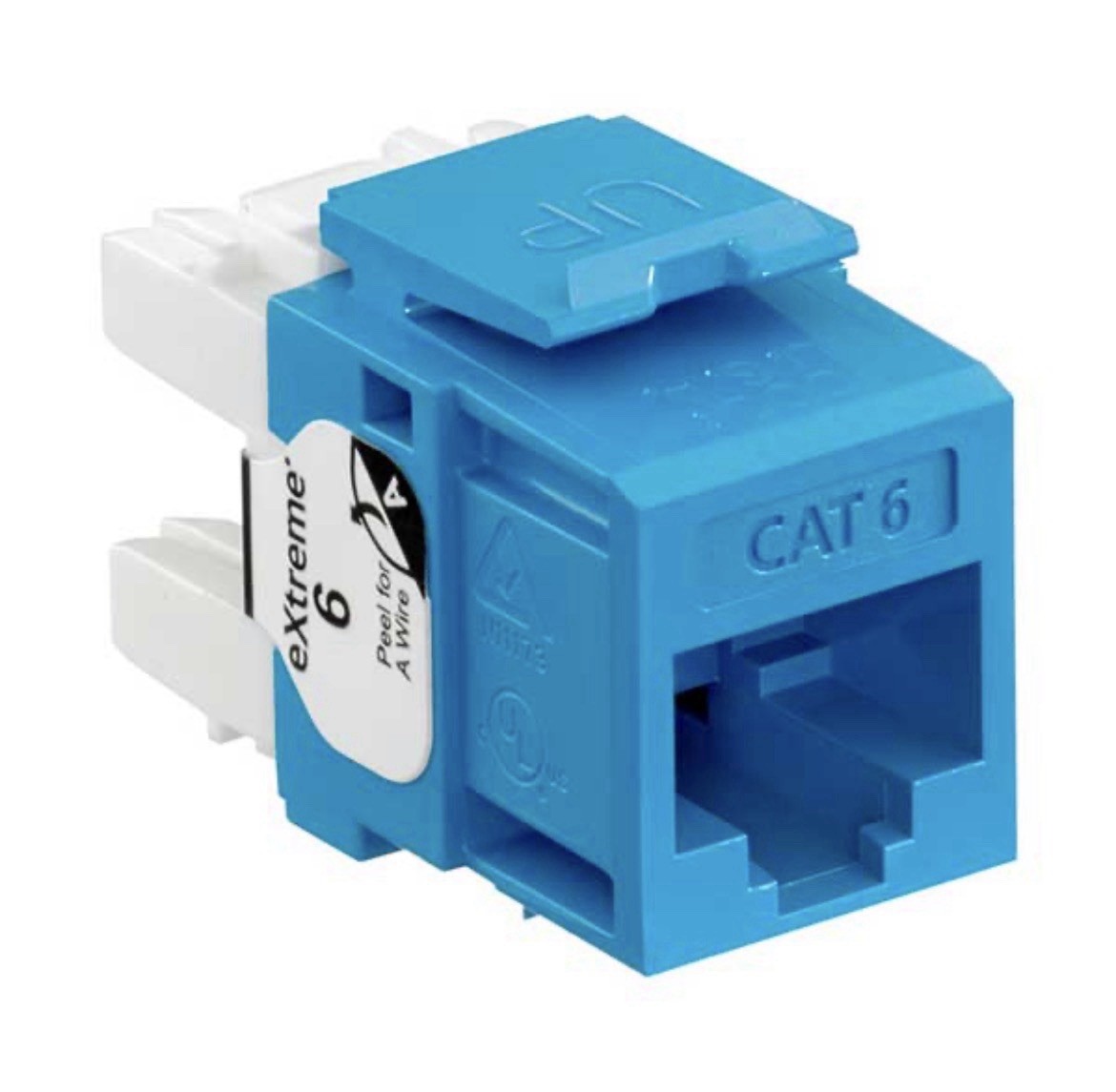 Leviton ‎cat6 Jack -61110-BL6 Jack - Blue (25 Pack)